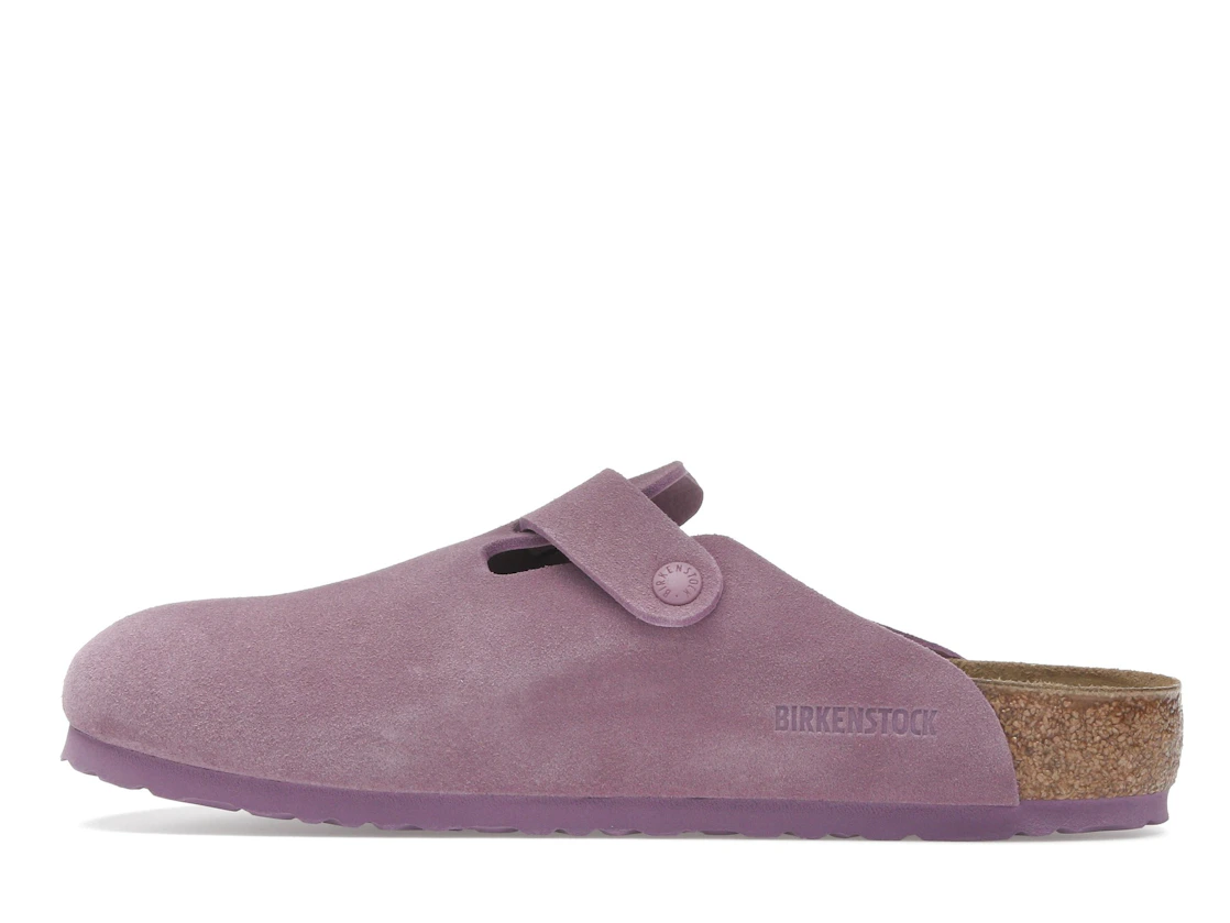 Birkenstock Boston Suede Leather Mauve