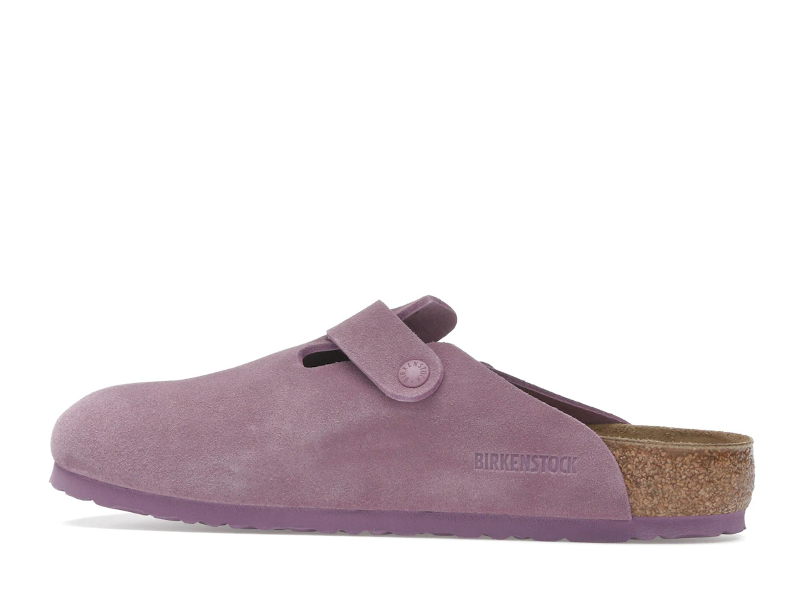 Birkenstock Boston Suede Leather Mauve