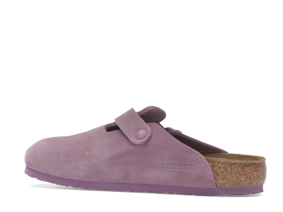 Birkenstock Boston Suede Leather Mauve