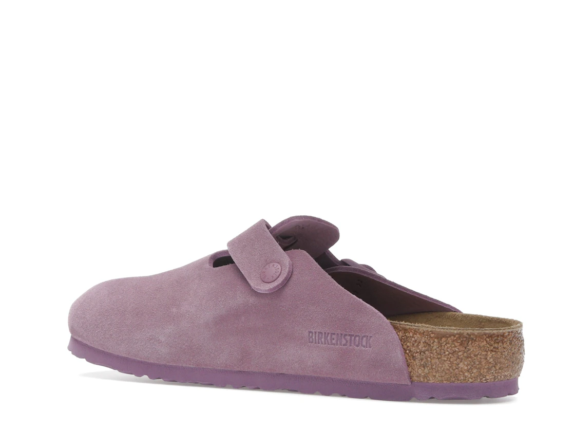 Birkenstock Boston Suede Leather Mauve