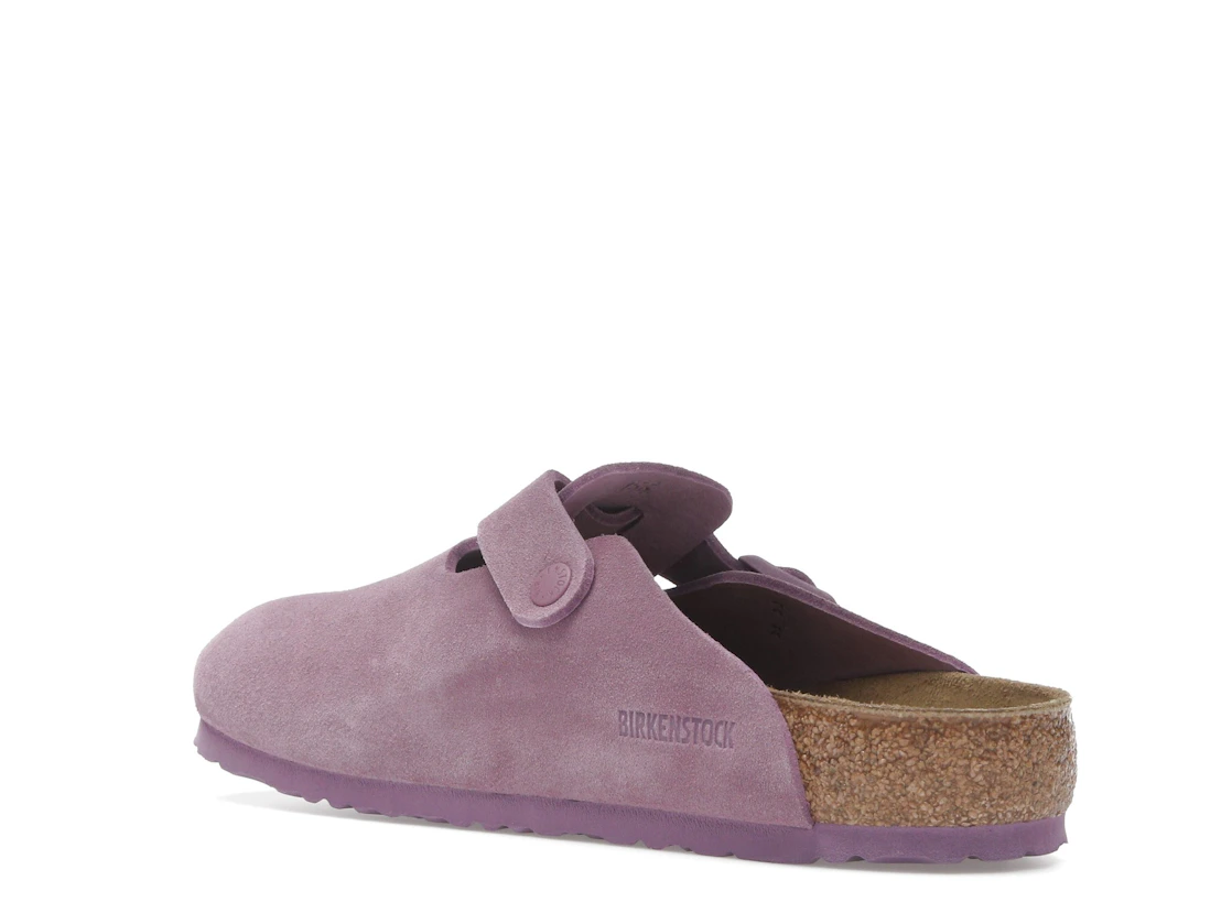 Birkenstock Boston Suede Leather Mauve