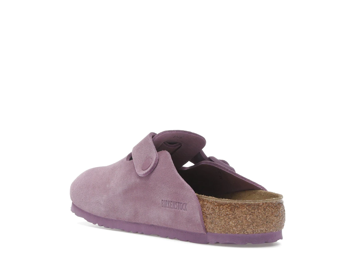 Birkenstock Boston Suede Leather Mauve