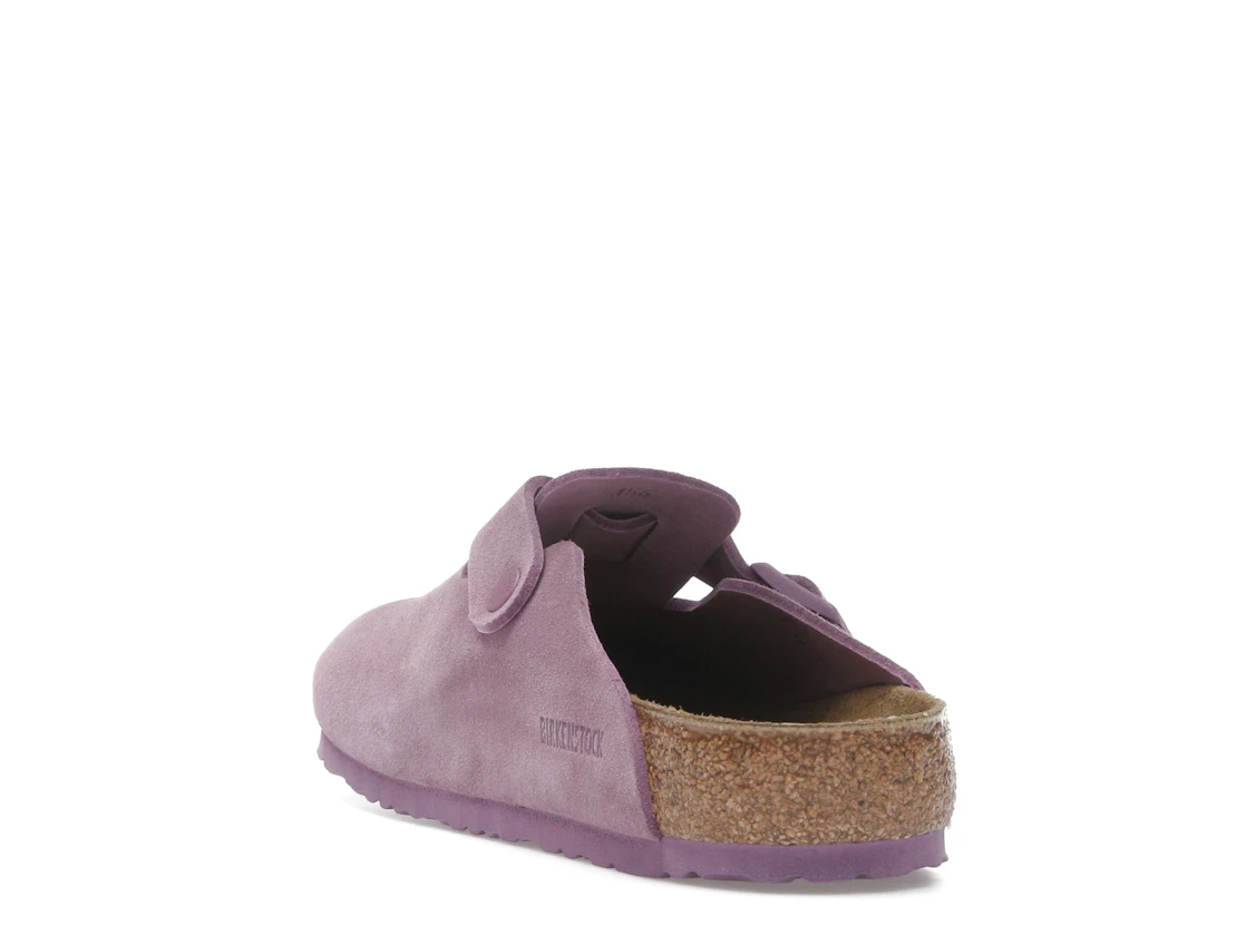 Birkenstock Boston Suede Leather Mauve
