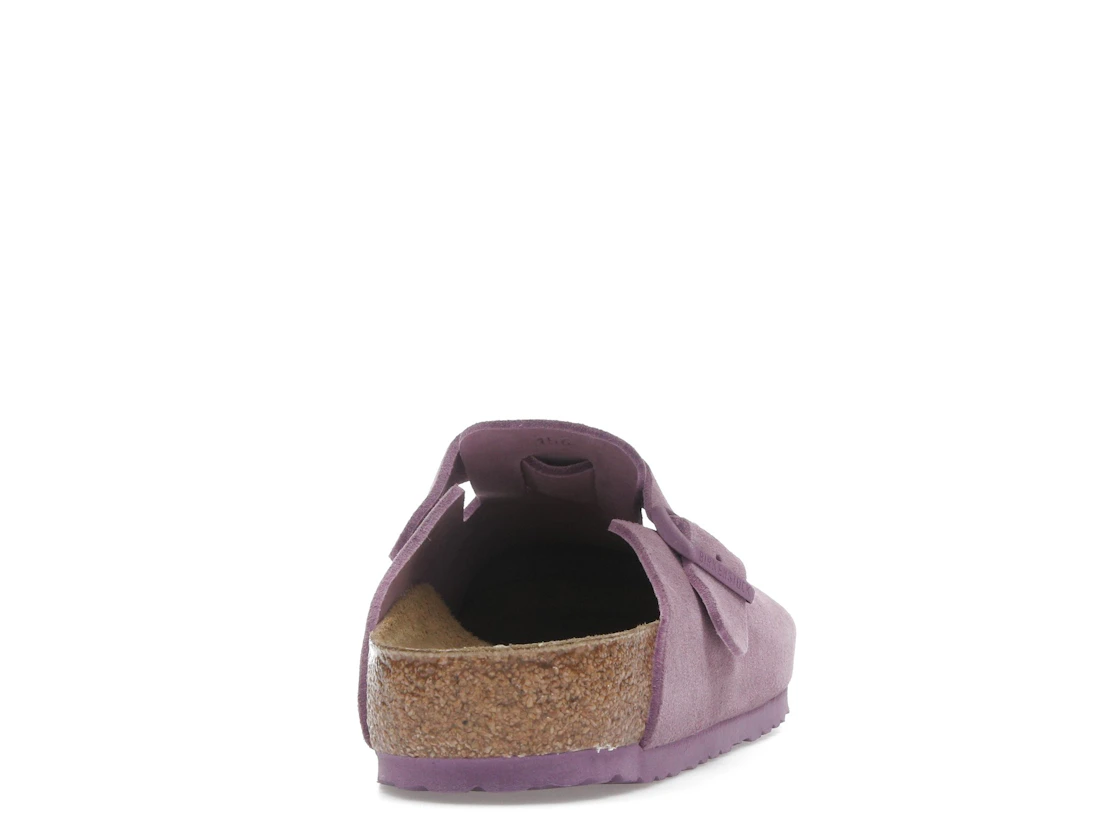 Birkenstock Boston Suede Leather Mauve
