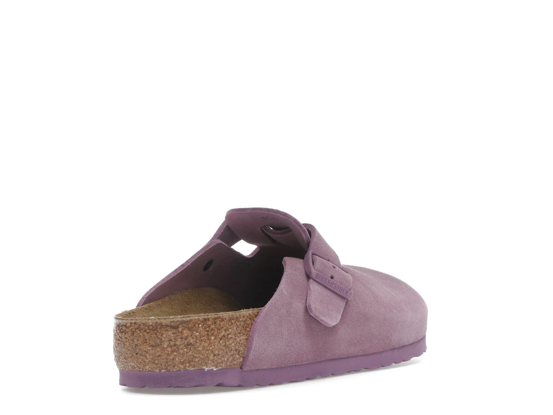Birkenstock Boston Suede Leather Mauve