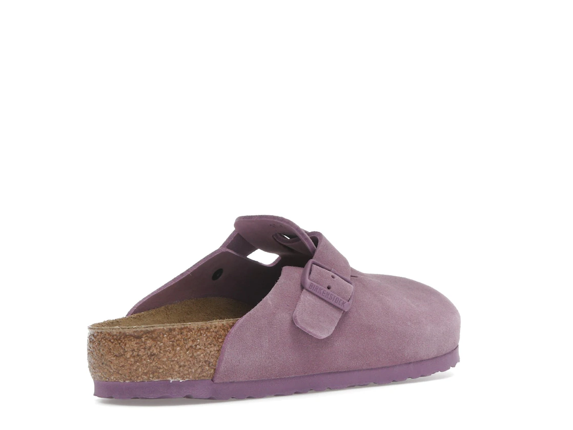 Birkenstock Boston Suede Leather Mauve