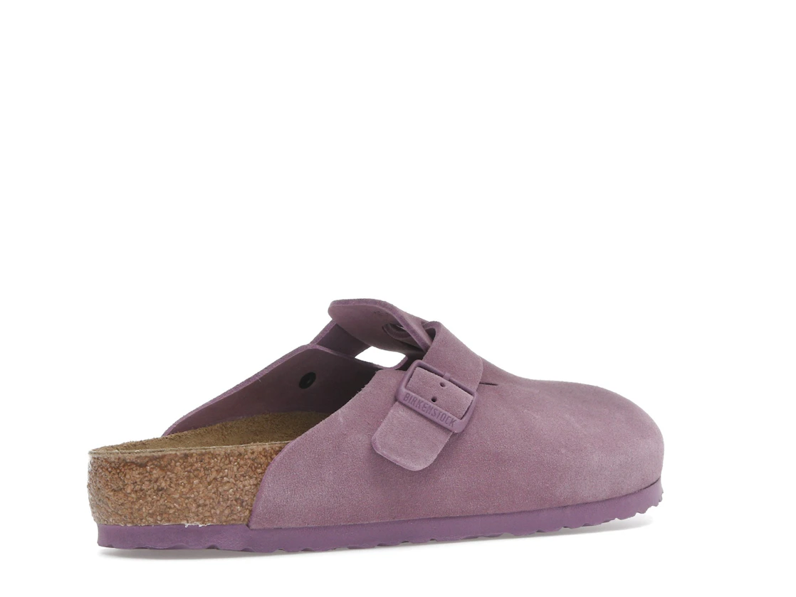 Birkenstock Boston Suede Leather Mauve