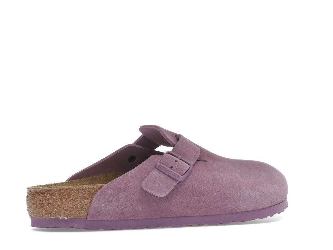 Birkenstock Boston Suede Leather Mauve