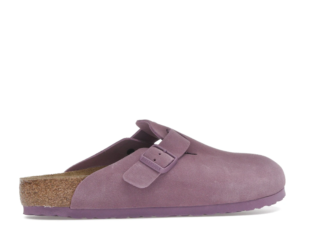 Birkenstock Boston Suede Leather Mauve