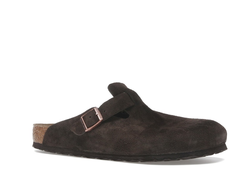 Birkenstock Boston Suede Mocha