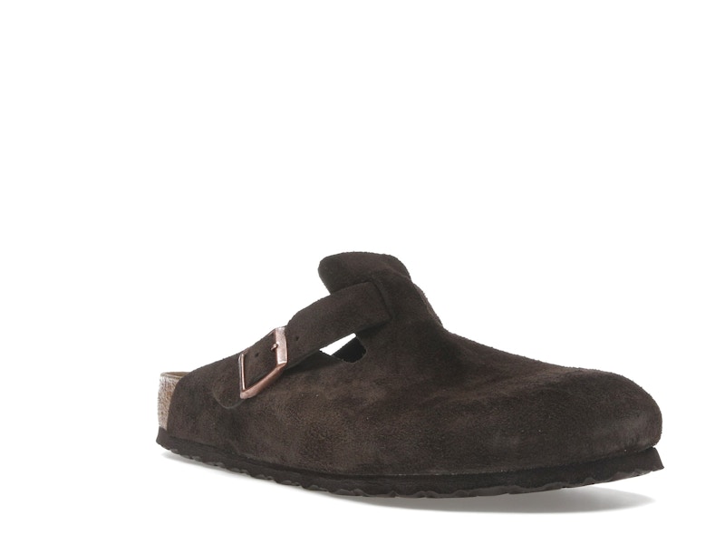 Birkenstock Boston Suede Mocha
