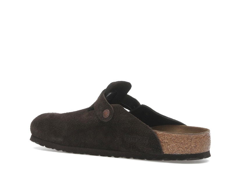 Birkenstock Boston Suede Mocha
