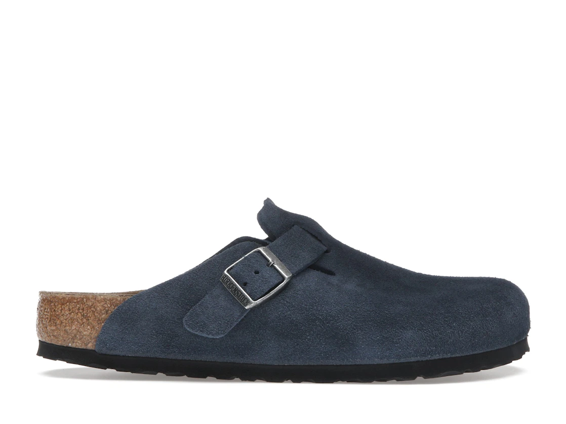 Birkenstock Boston Suede New Navy