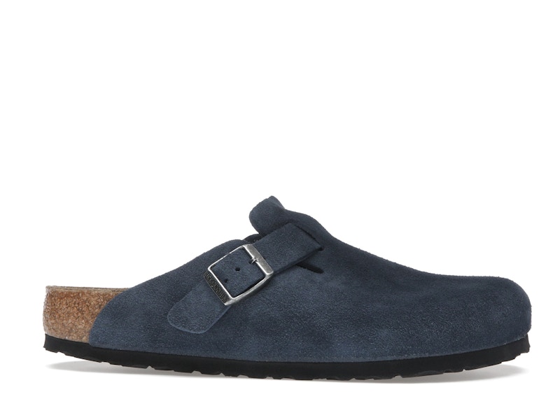 Birkenstock Boston Suede New Navy