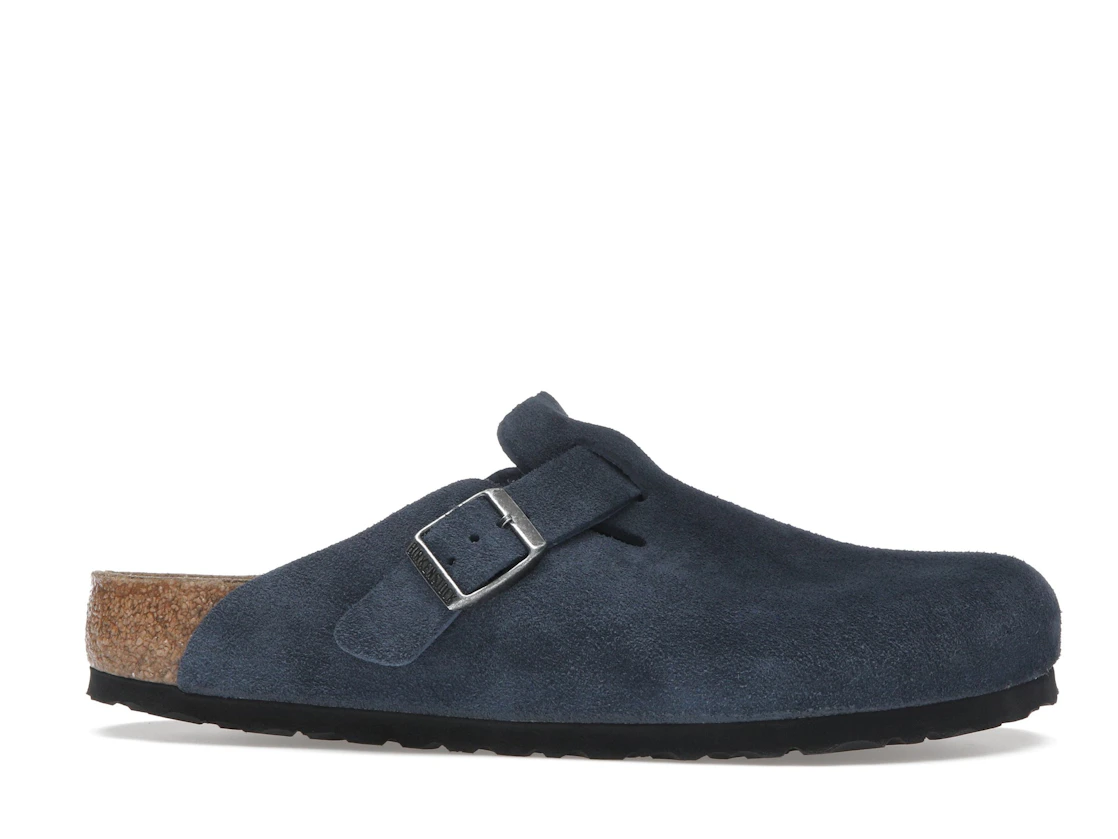 Birkenstock Boston Suede New Navy