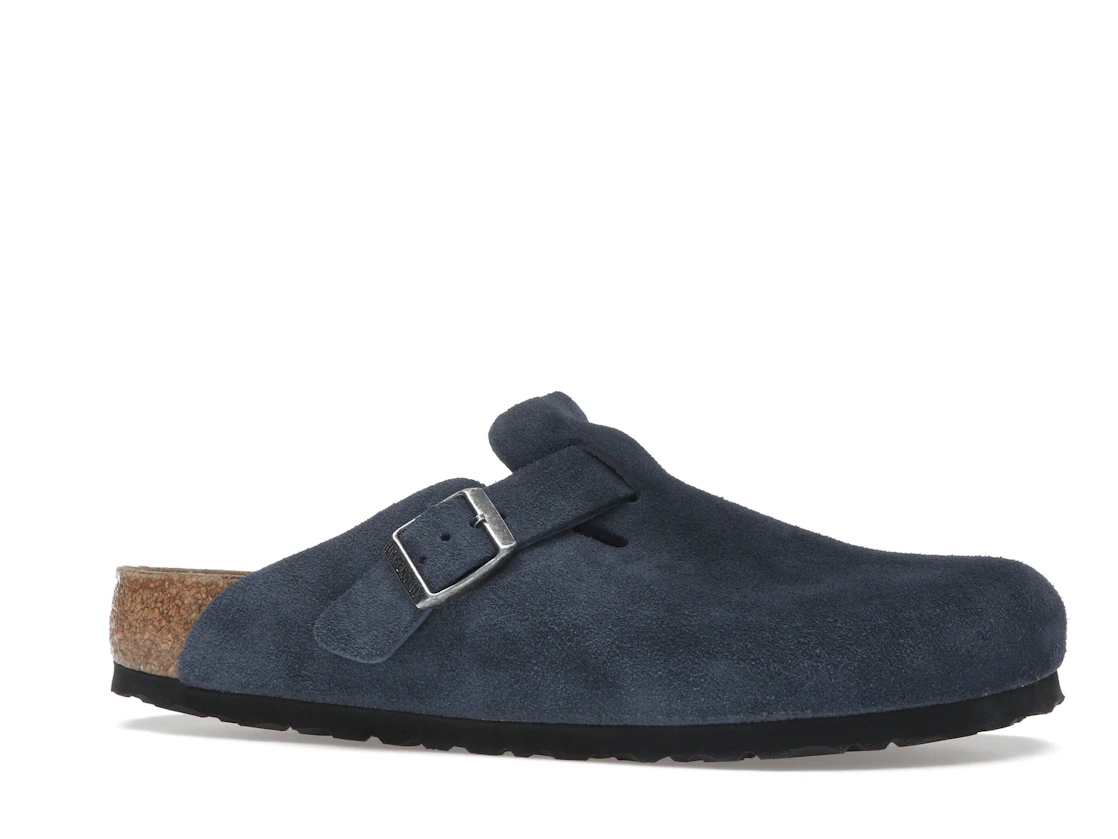 Birkenstock Boston Suede New Navy