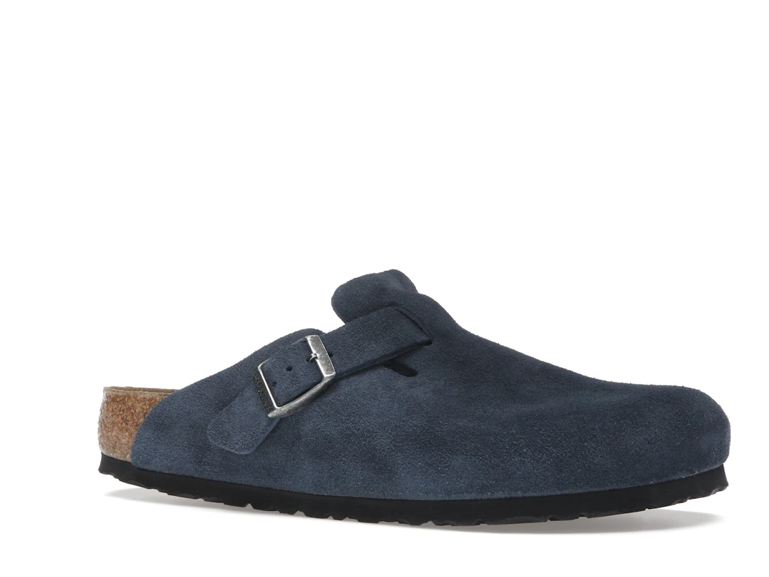 Birkenstock Boston Suede New Navy