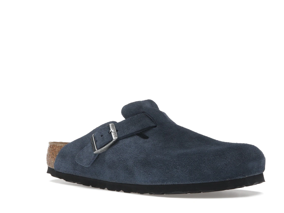 Birkenstock Boston Suede New Navy