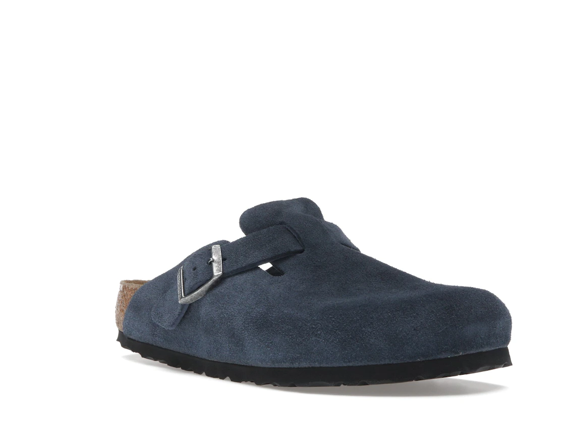 Birkenstock Boston Suede New Navy