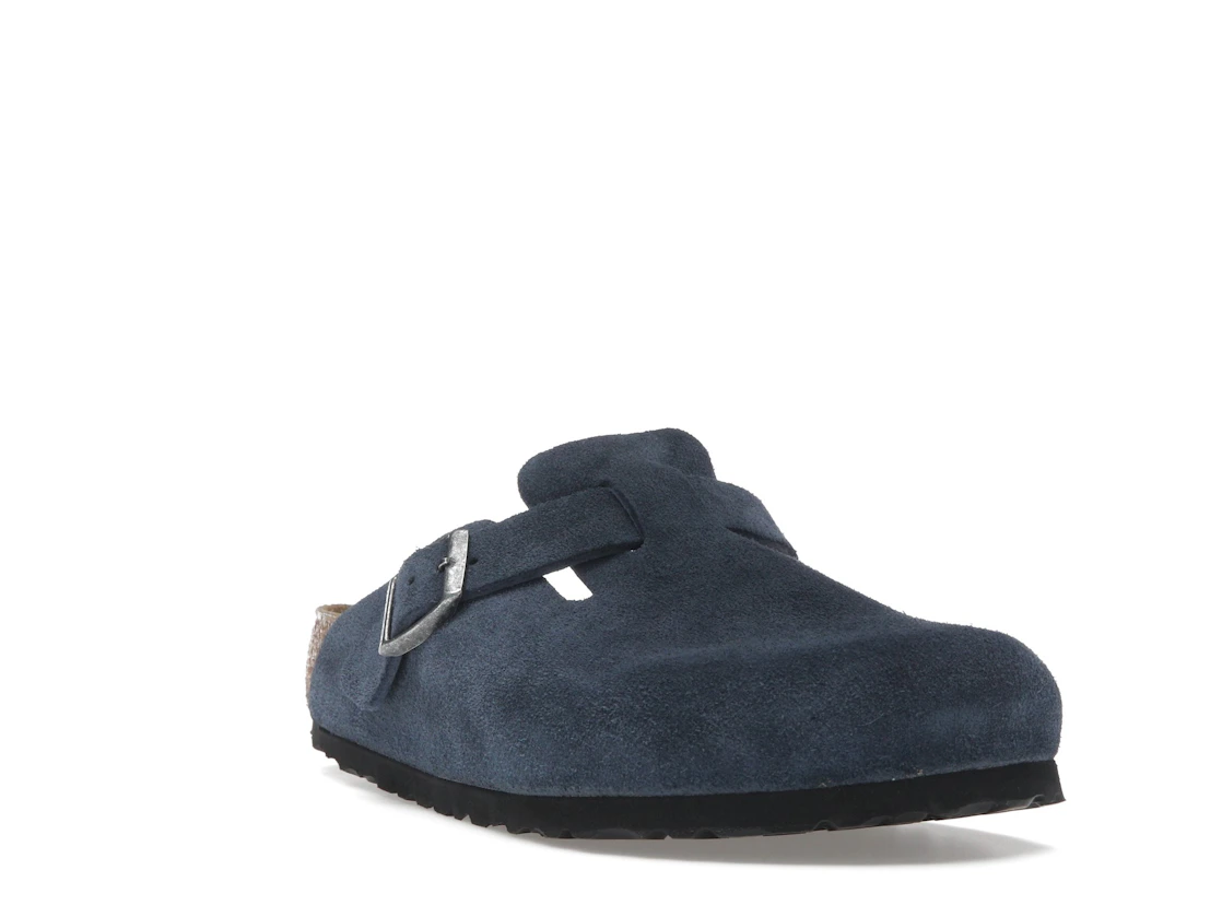 Birkenstock Boston Suede New Navy
