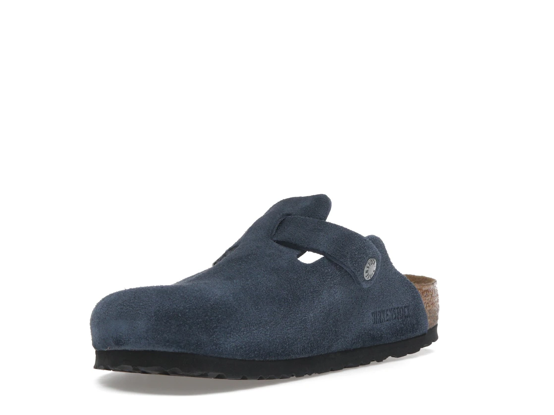 Birkenstock Boston Suede New Navy