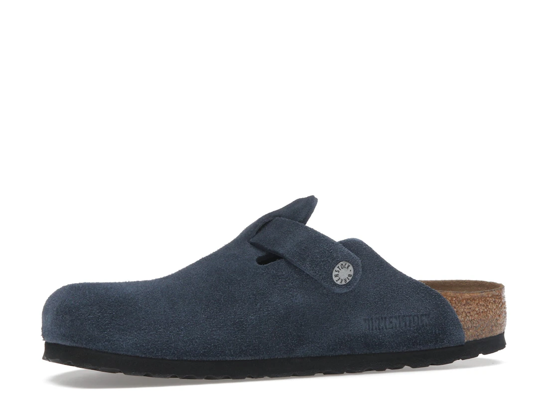 Birkenstock Boston Suede New Navy