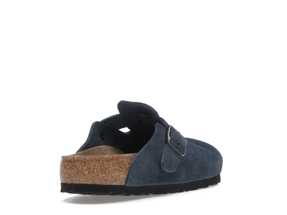 Birkenstock Boston Suede New Navy