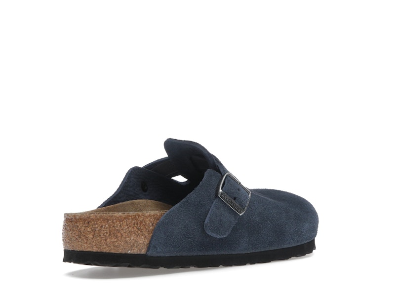 Birkenstock Boston Suede New Navy