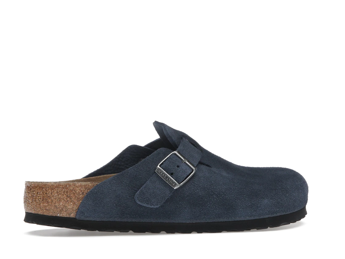 Birkenstock Boston Suede New Navy
