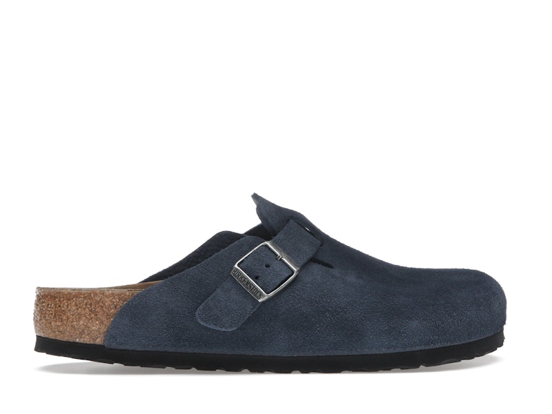 Birkenstock Boston Suede New Navy