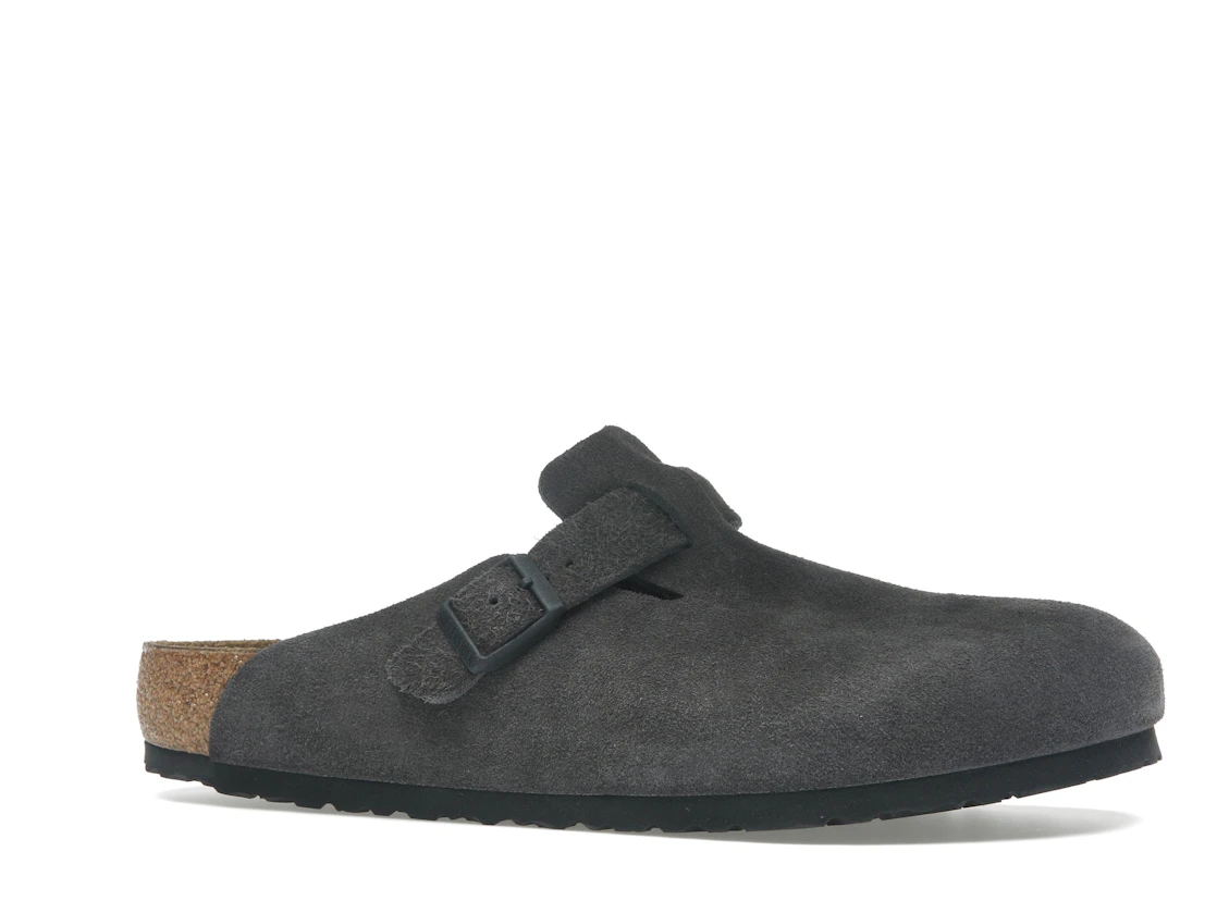 Birkenstock Boston Suede Velvet Grey