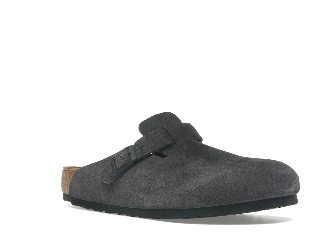 Birkenstock Boston Suede Velvet Grey