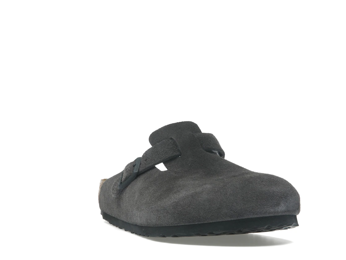 Birkenstock Boston Suede Velvet Grey