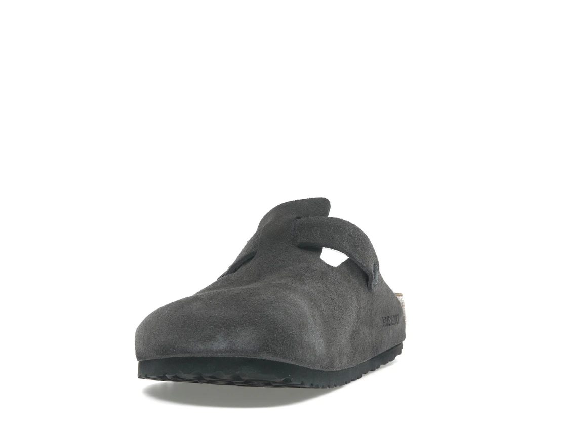 Birkenstock Boston Suede Velvet Grey