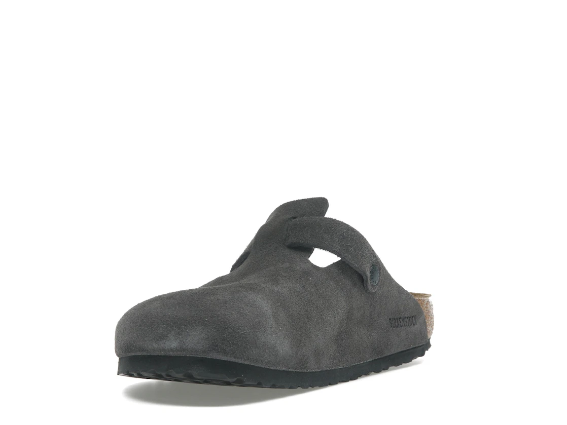 Birkenstock Boston Suede Velvet Grey