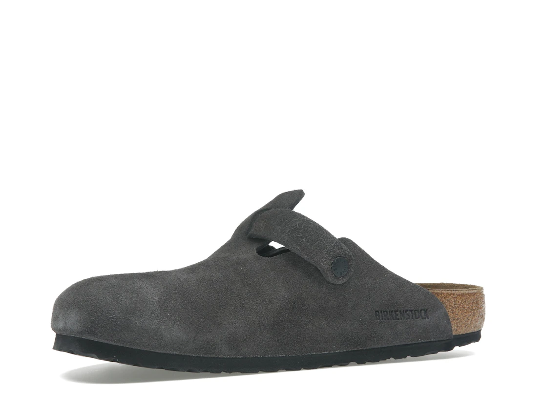 Birkenstock Boston Suede Velvet Grey