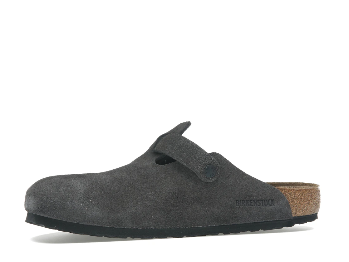 Birkenstock Boston Suede Velvet Grey