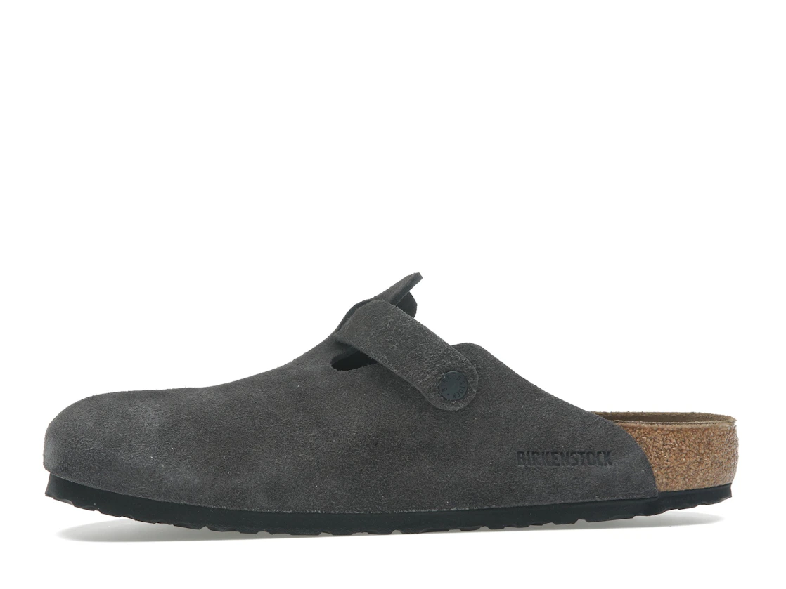 Birkenstock Boston Suede Velvet Grey