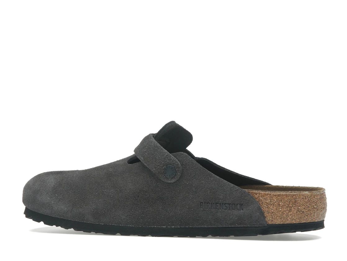 Birkenstock Boston Suede Velvet Grey