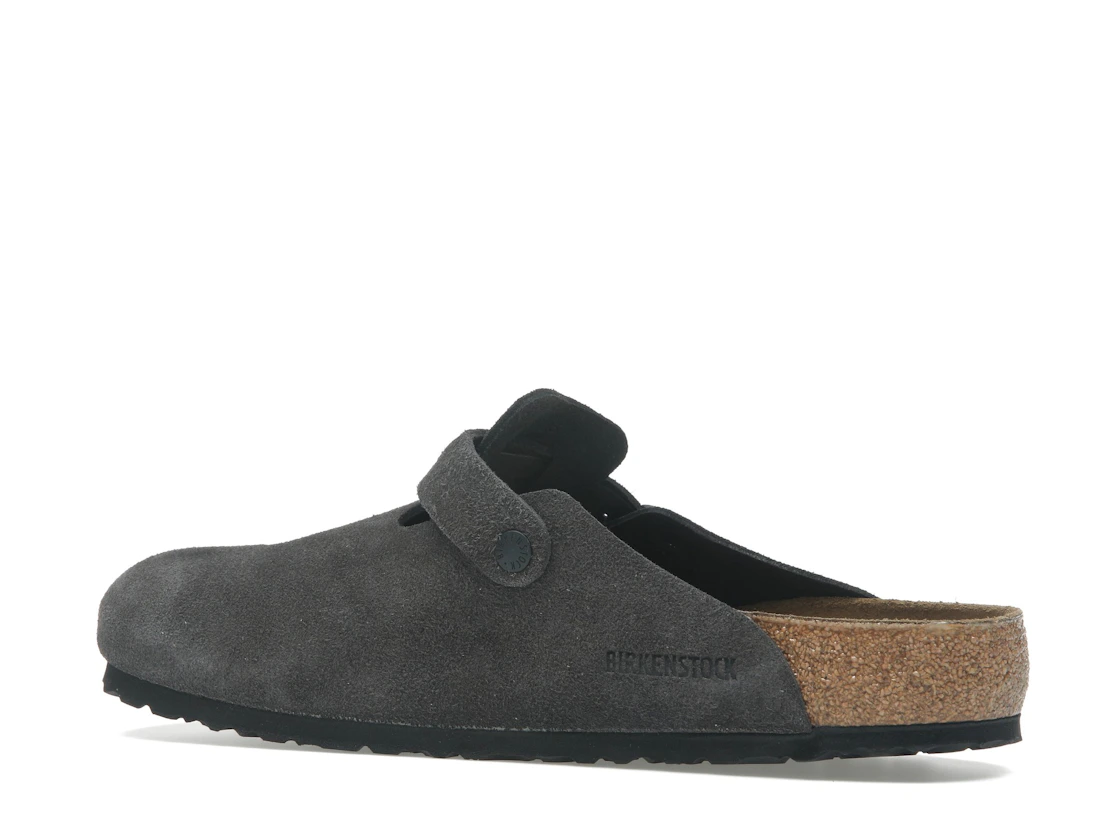 Birkenstock Boston Suede Velvet Grey