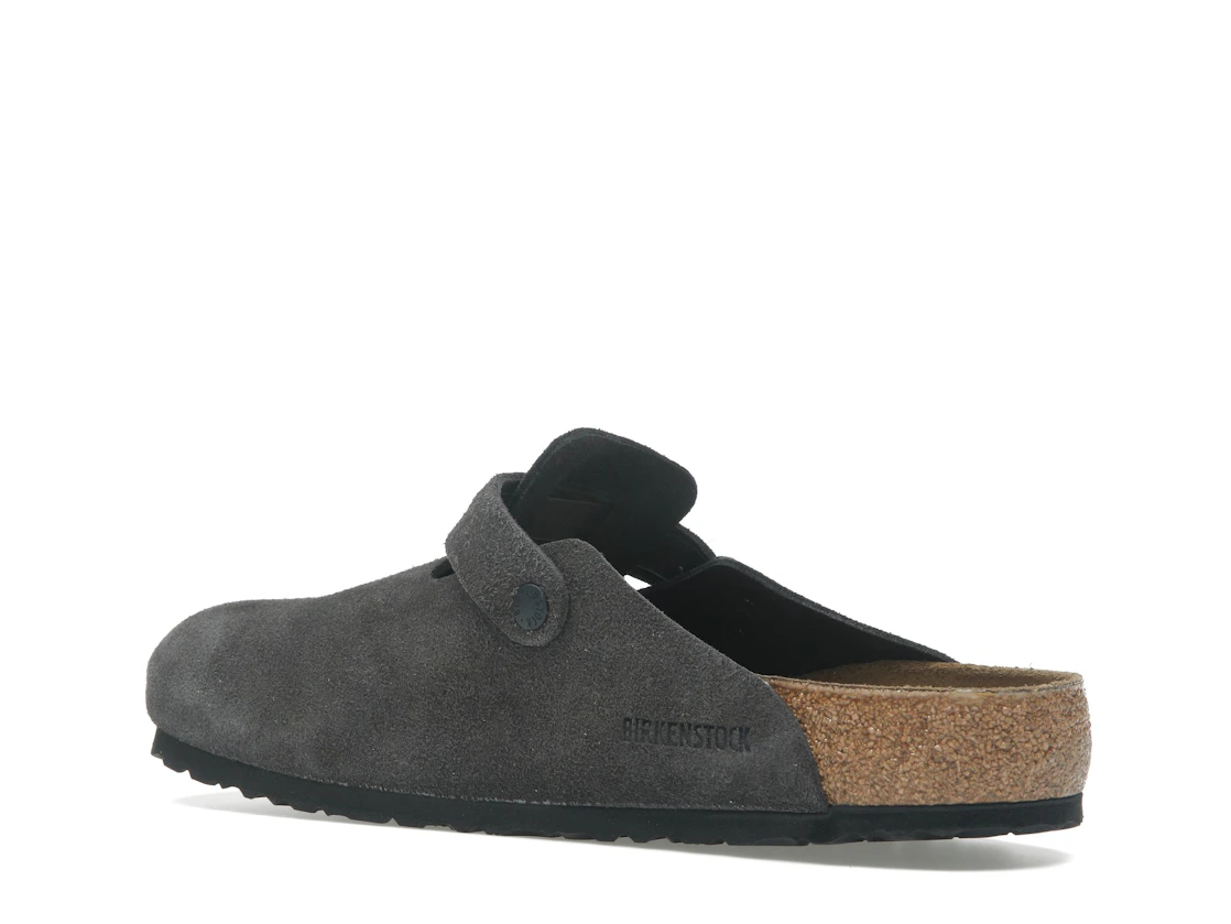Birkenstock Boston Suede Velvet Grey