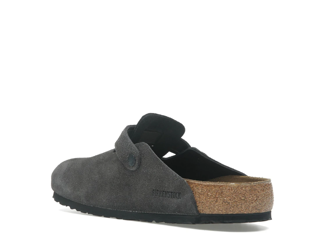 Birkenstock Boston Suede Velvet Grey