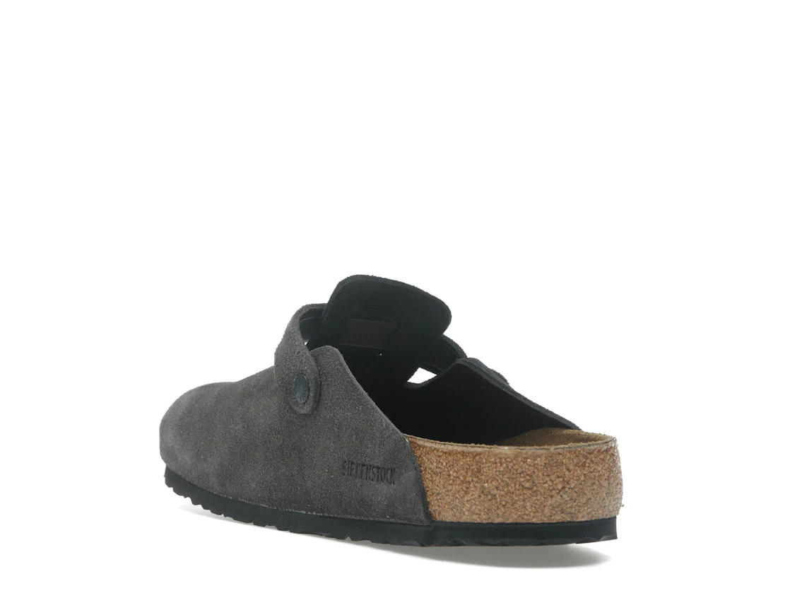 Birkenstock Boston Suede Velvet Grey