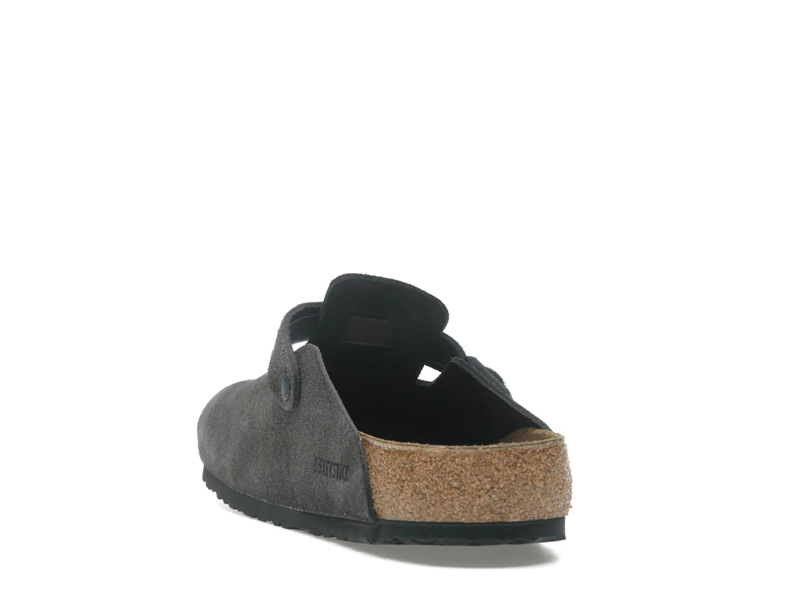 Birkenstock Boston Suede Velvet Grey