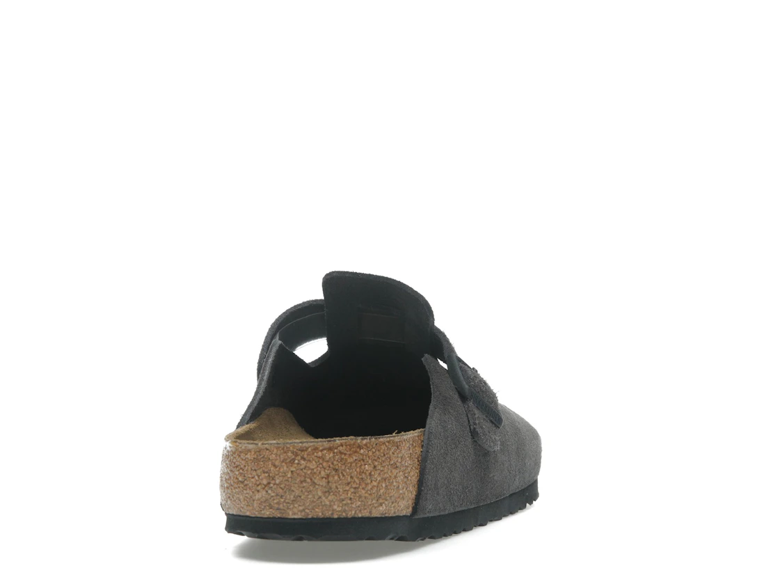Birkenstock Boston Suede Velvet Grey