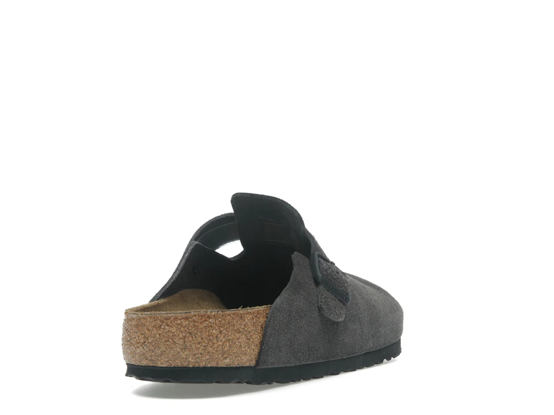 Birkenstock Boston Suede Velvet Grey