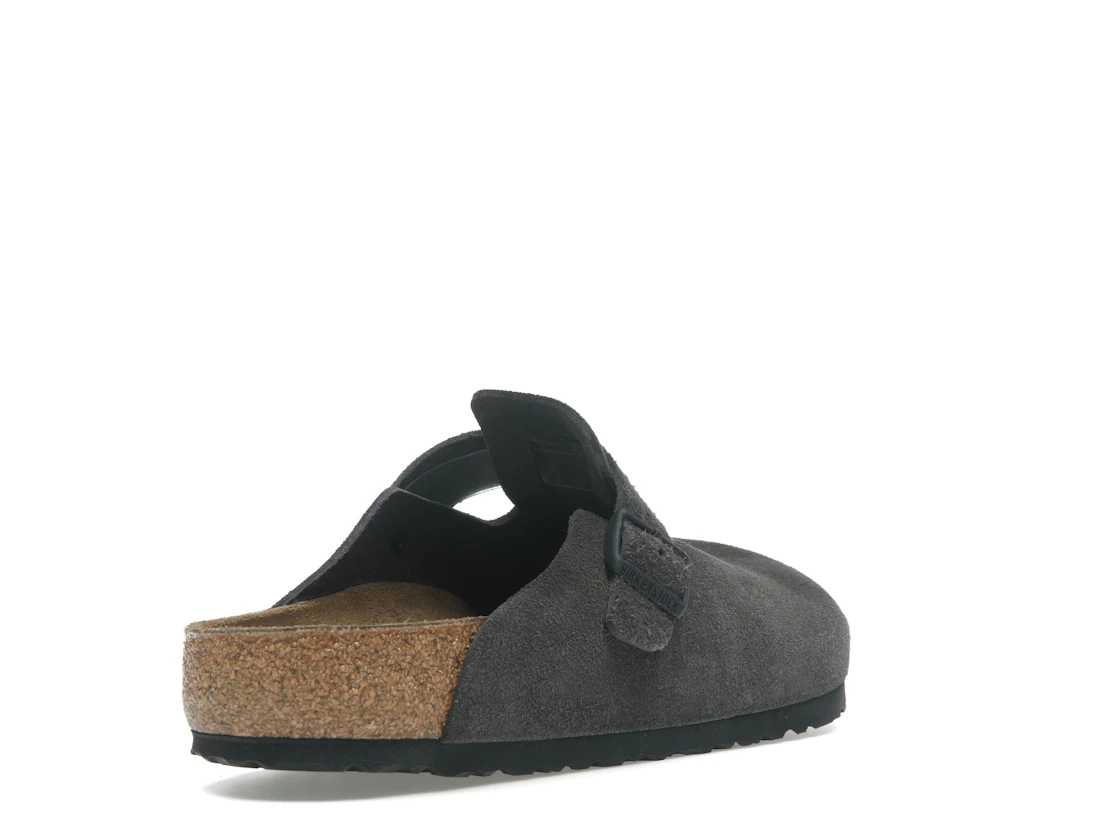 Birkenstock Boston Suede Velvet Grey