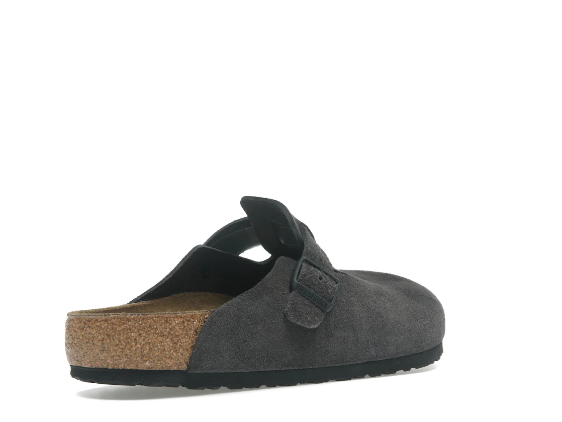 Birkenstock Boston Suede Velvet Grey