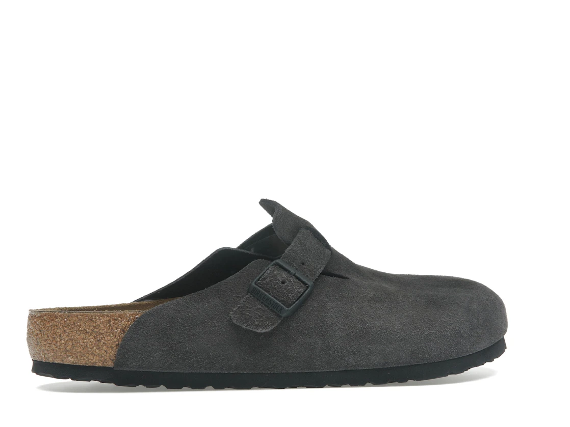 Birkenstock Boston Suede Velvet Grey