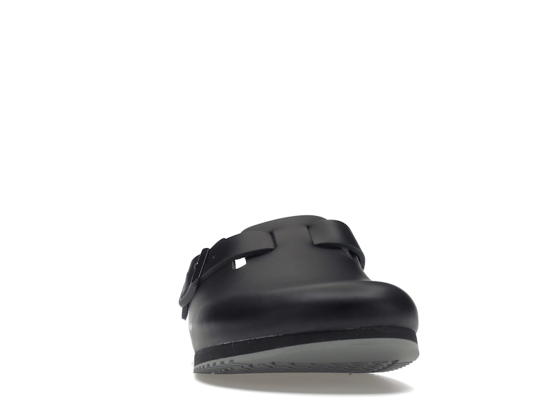 Birkenstock Boston Super Grip Leather Black